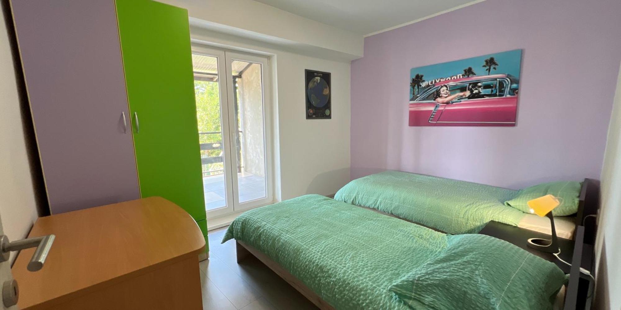 Hilltop Apartments Red & Blue Portoroz Bagian luar foto